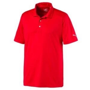Icon Golf Polo - High Risk Red